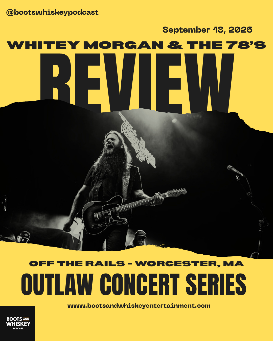 Whitey Morgan Rolls Into Worcester with a Force to be Reckoned With
