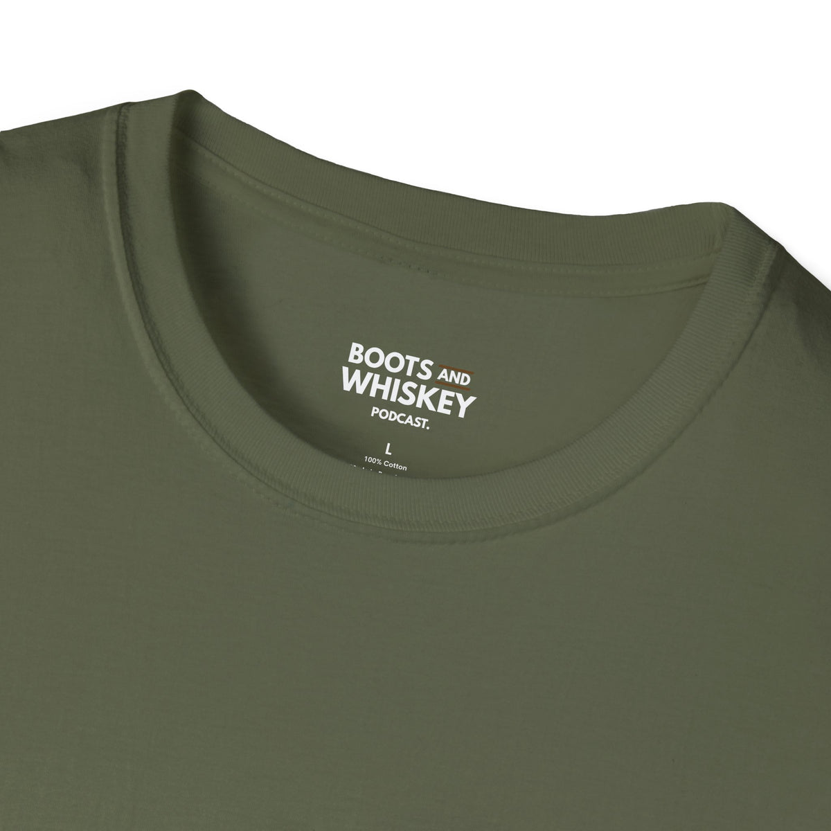 Boots and Whiskey T-Shirt — Boots and Whiskey Podcast Logo Tee