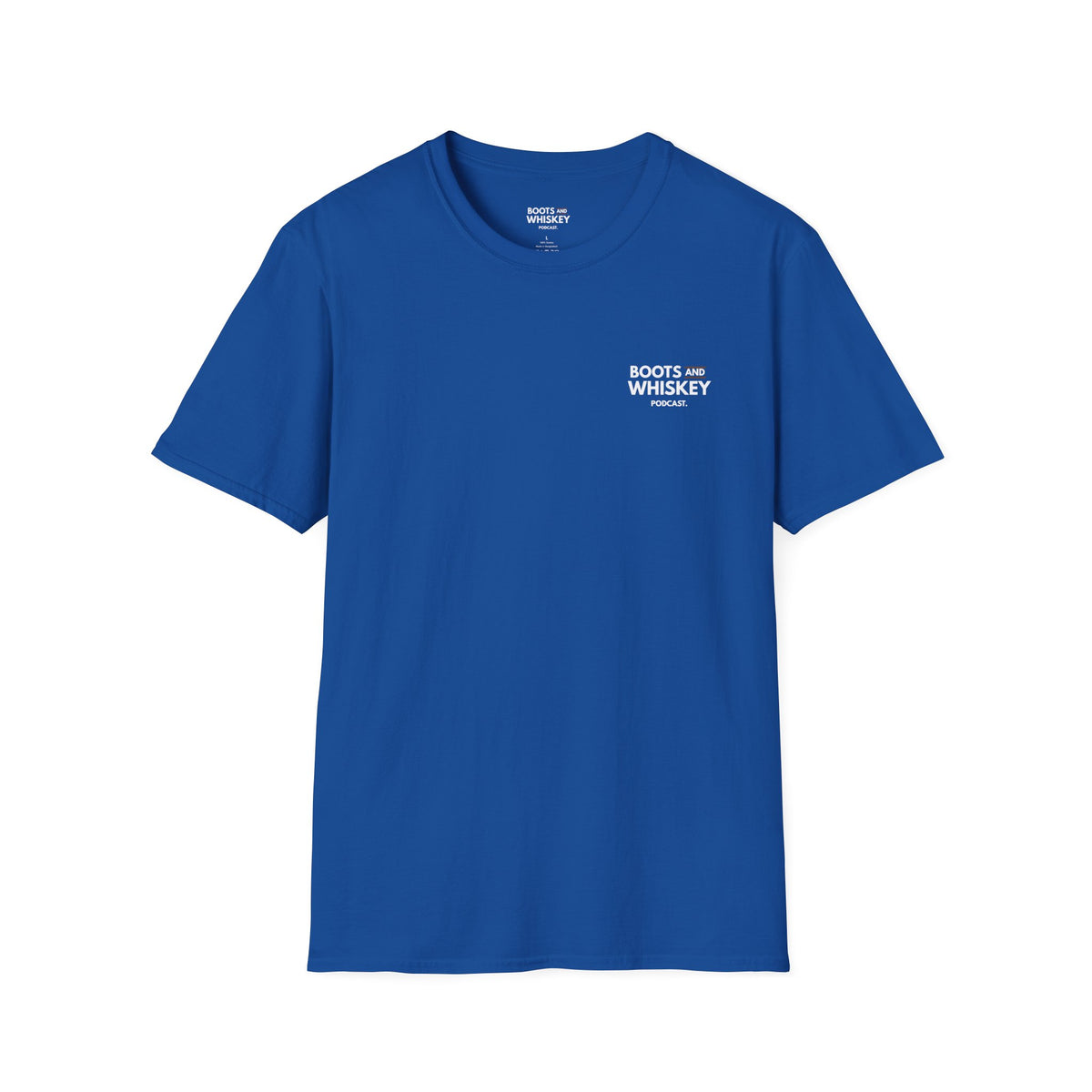 Boots and Whiskey T-Shirt — Boots and Whiskey Podcast Logo Tee
