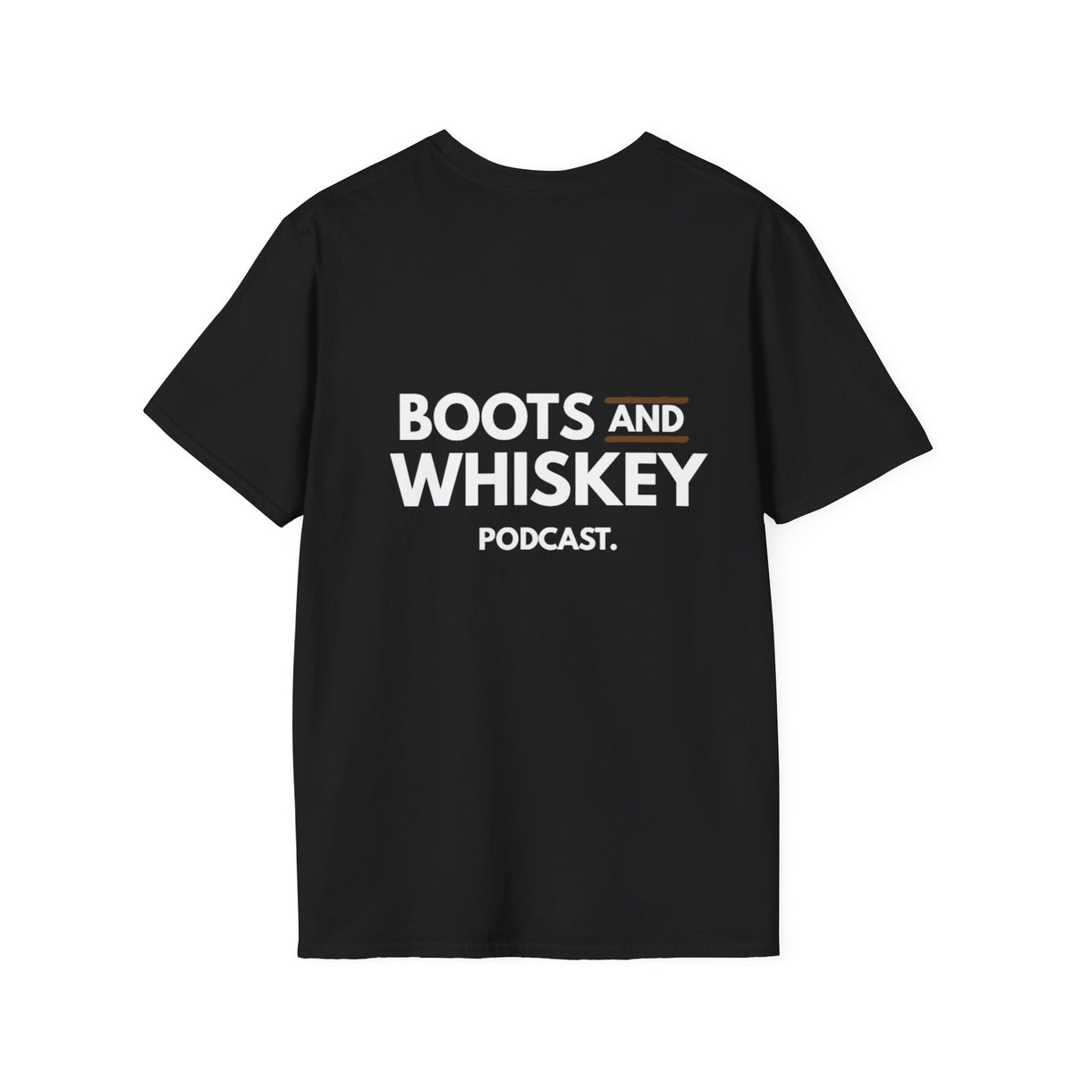 Boots and Whiskey T-Shirt — Boots and Whiskey Podcast Logo Tee