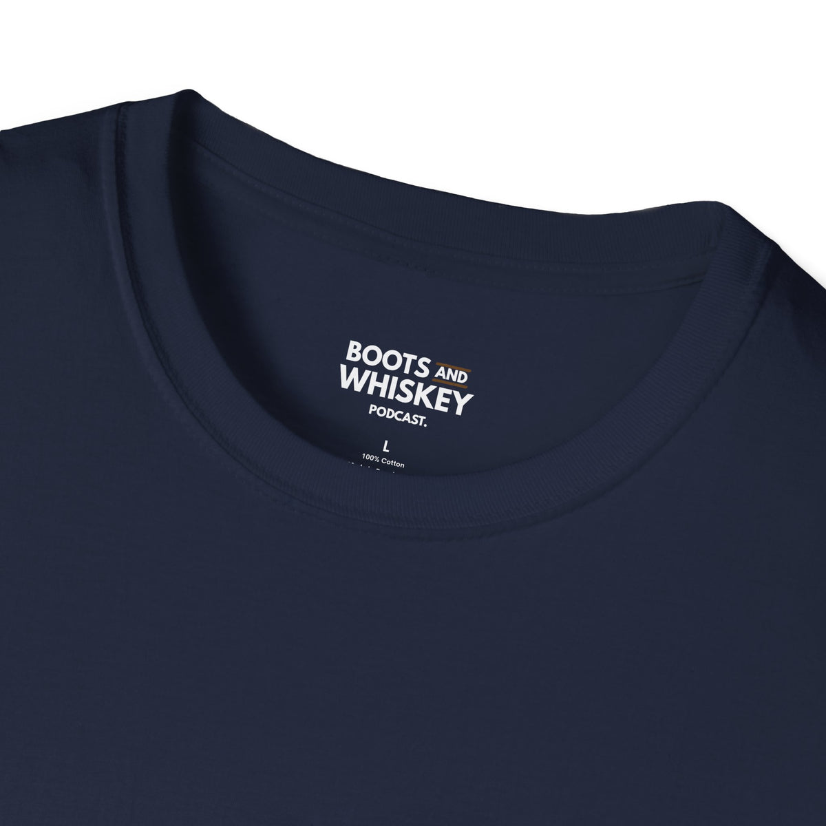 Boots and Whiskey T-Shirt — Boots and Whiskey Podcast Logo Tee