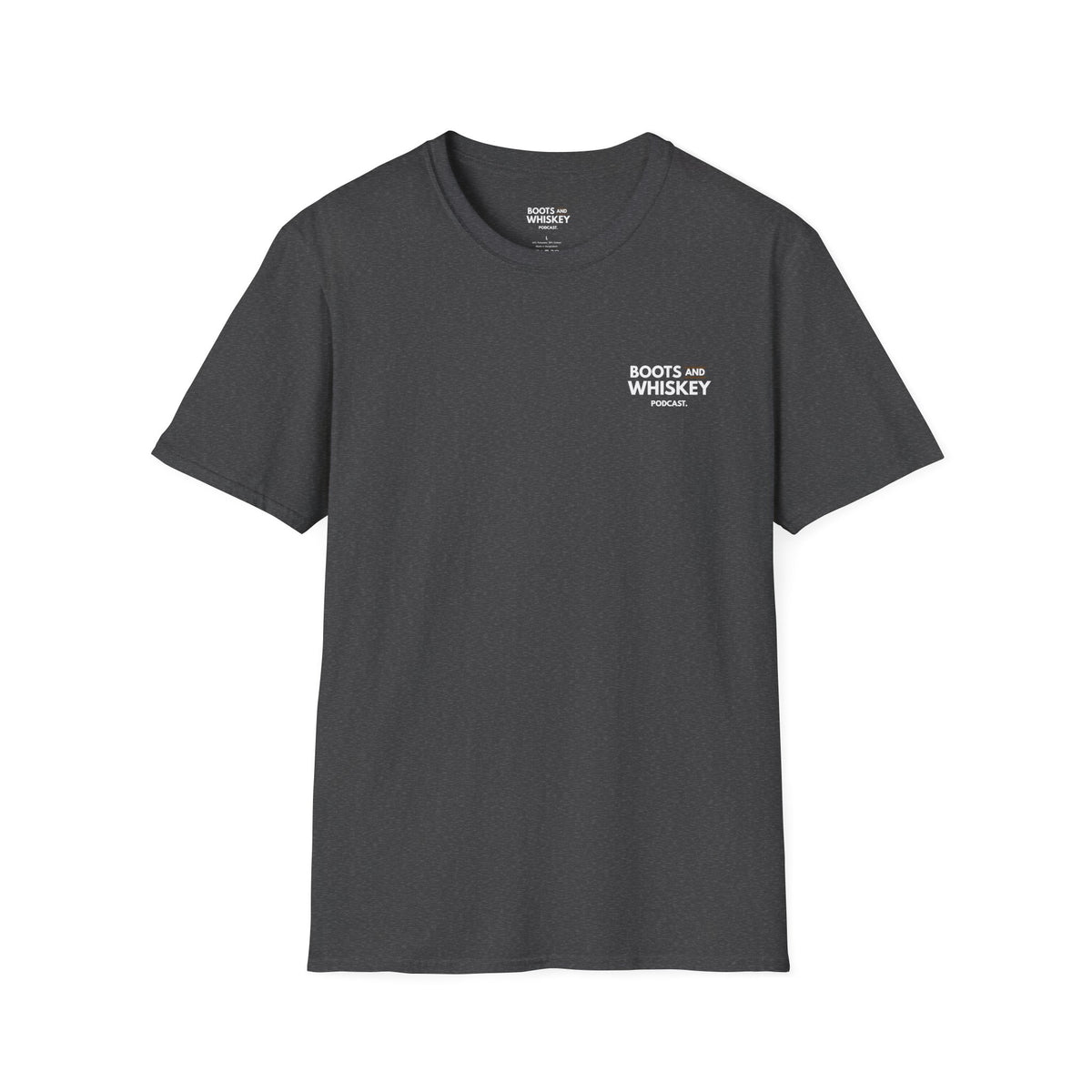 Boots and Whiskey T-Shirt — Boots and Whiskey Podcast Logo Tee