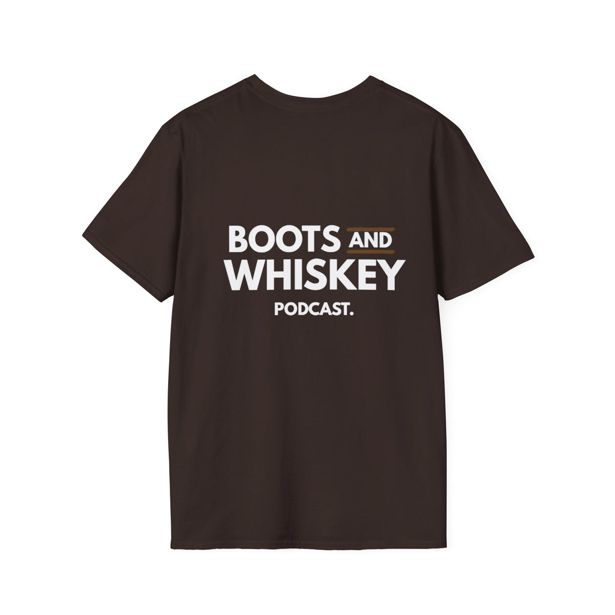 Boots and Whiskey T-Shirt — Boots and Whiskey Podcast Logo Tee