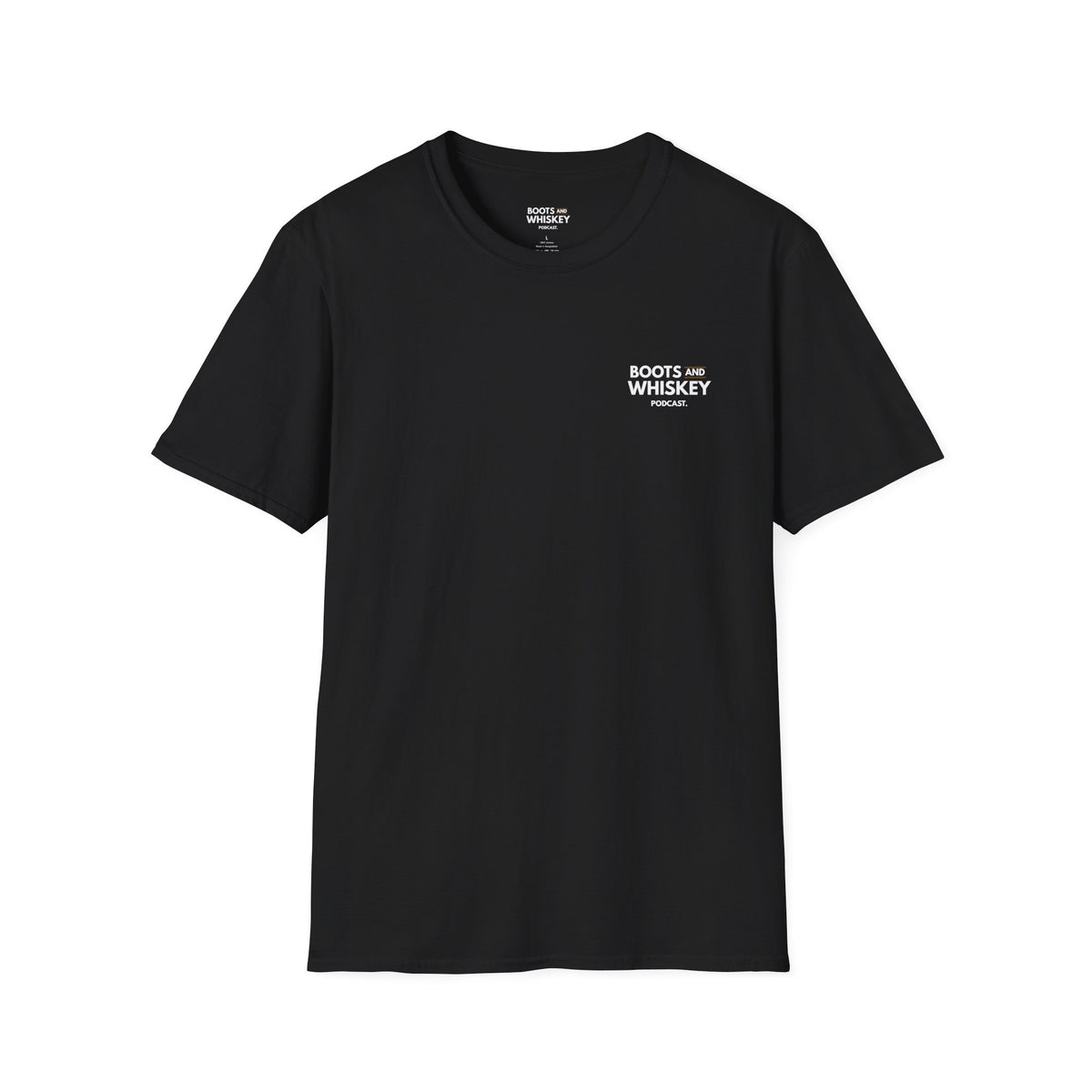 Boots and Whiskey T-Shirt — Boots and Whiskey Podcast Logo Tee