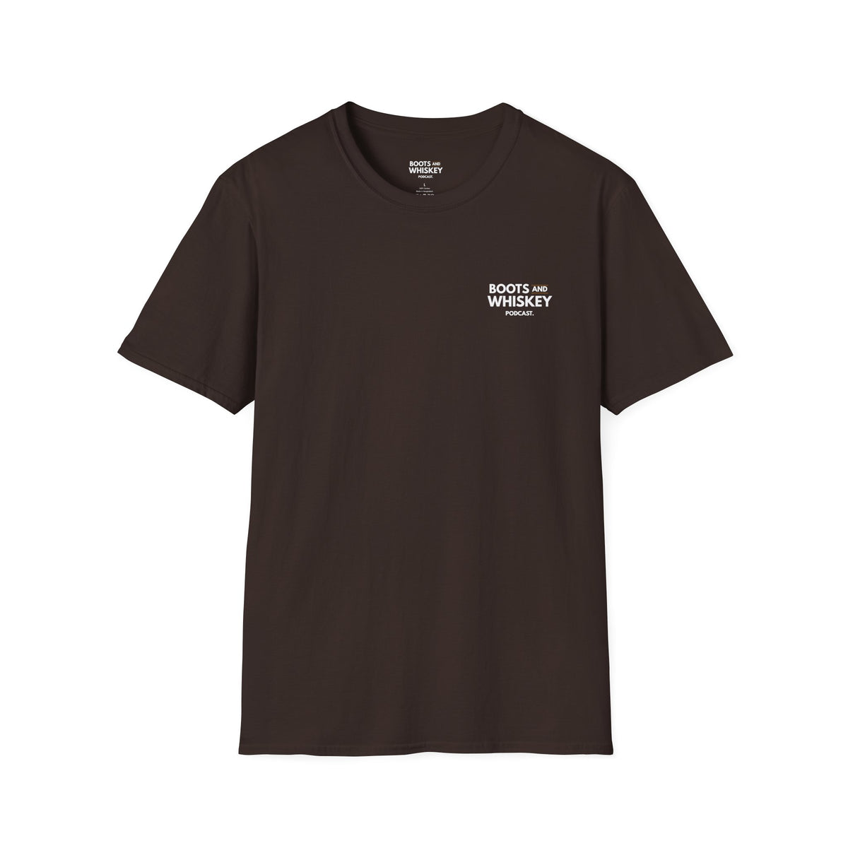 Boots and Whiskey T-Shirt — Boots and Whiskey Podcast Logo Tee
