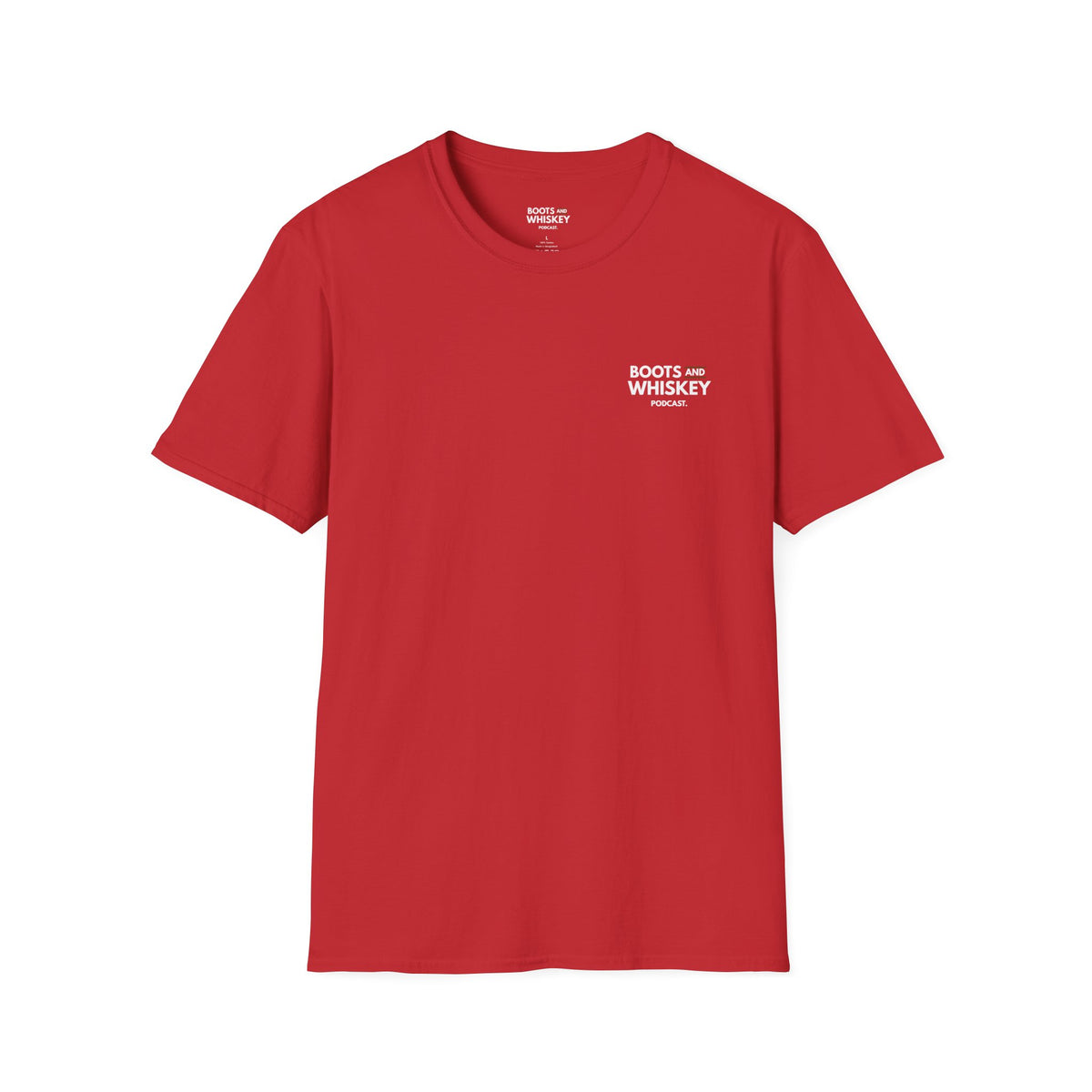 Boots and Whiskey T-Shirt — Boots and Whiskey Podcast Logo Tee