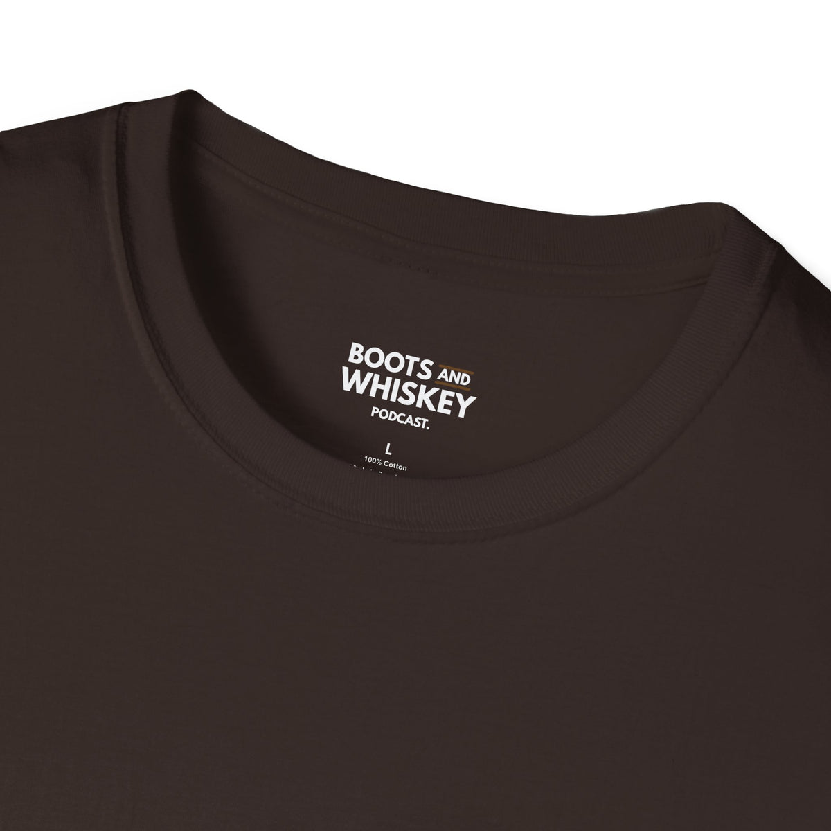 Boots and Whiskey T-Shirt — Boots and Whiskey Podcast Logo Tee