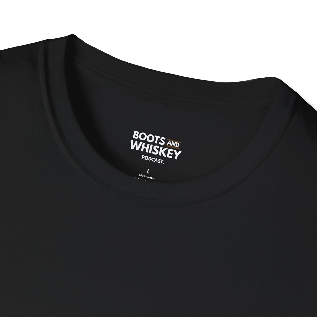 Boots and Whiskey T-Shirt — Boots and Whiskey Podcast Logo Tee