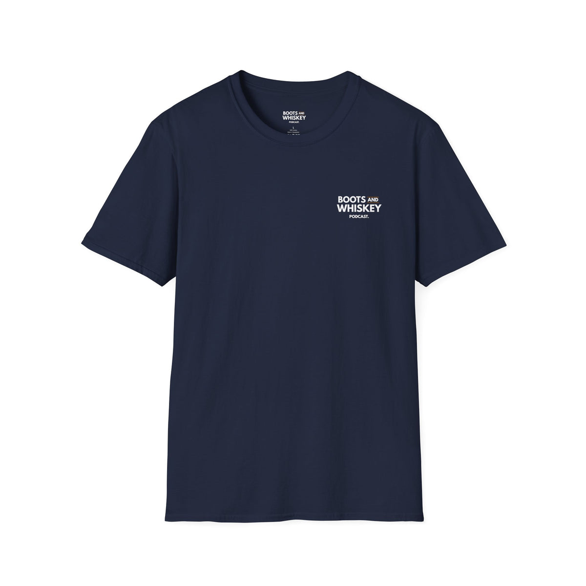 Boots and Whiskey T-Shirt — Boots and Whiskey Podcast Logo Tee