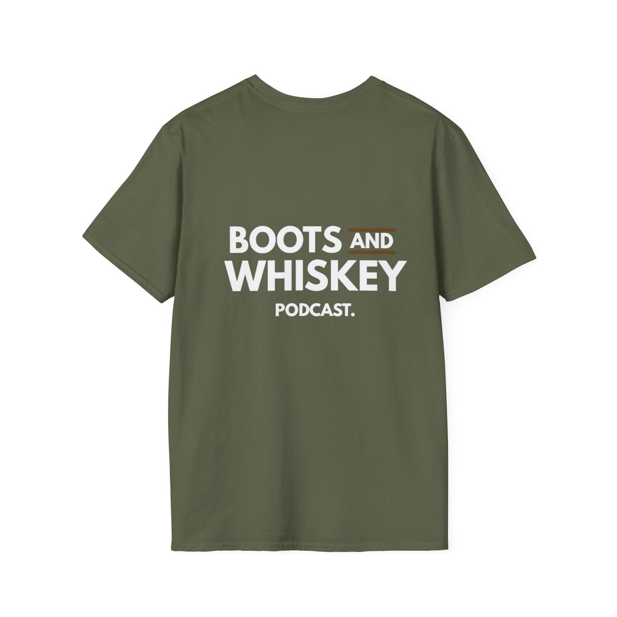 Boots and Whiskey T-Shirt — Boots and Whiskey Podcast Logo Tee