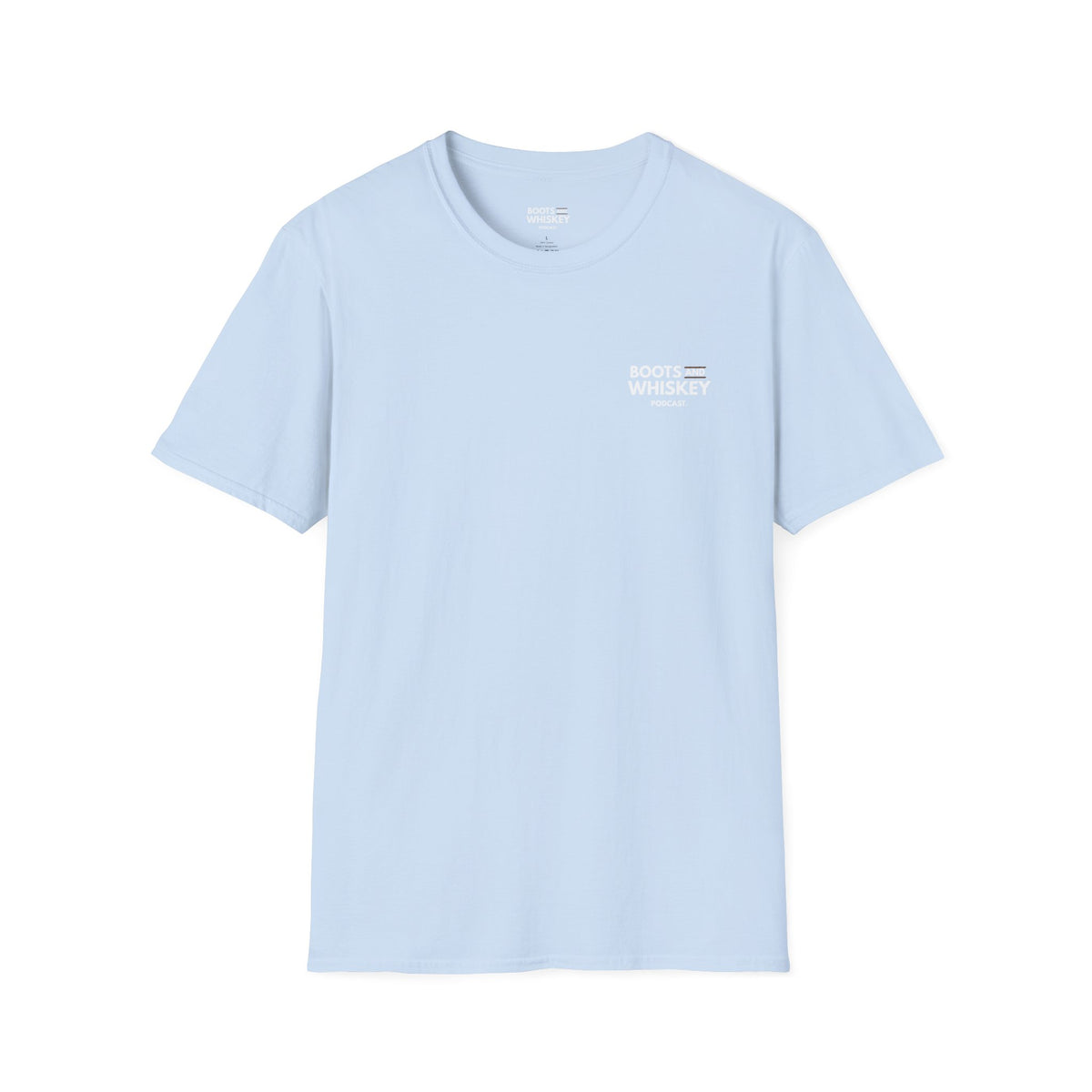 Boots and Whiskey T-Shirt — Boots and Whiskey Podcast Logo Tee
